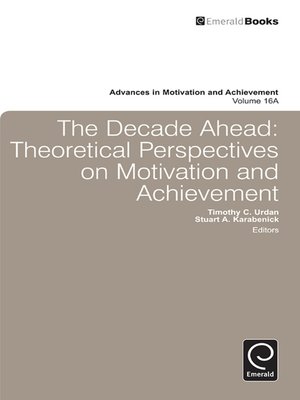 cover image of Advances in Motivation and Achievement, Volume 16A